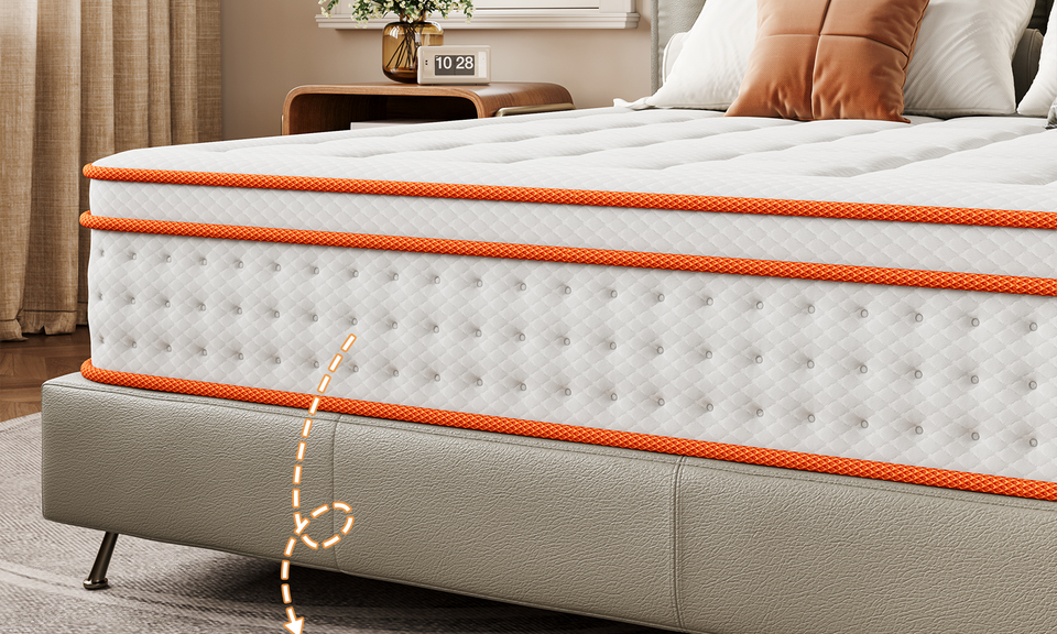Vesgantti Nova cloud Hybrid Mattress  – 28cm-Medium Firm