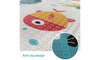 Dripex Baby Play Mat, Large Foldable Foam Crawling Mat 197×177cm with Alphabet & Numbers, Double-Sided, Waterproof & Easy to Clean