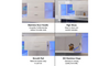 Dripex 130cm LED TV Stand Cabinet with Drawer & Shelves, Modern Entertainment Unit for 22''-52'' TVs, White Cream