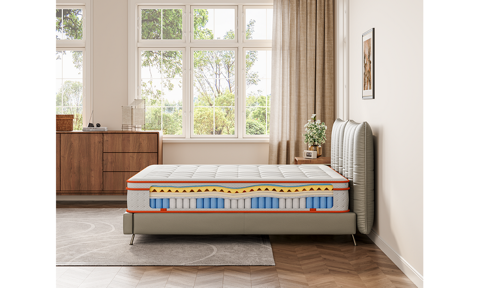 Vesgantti Nova cloud Hybrid Mattress  – 28cm-Medium Firm