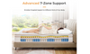 Vesgantti 10.2 Inch Hybrid Mattress with Breathable Foam and Individually Pocket Spring - Edge Support & Motion Isolation, Medium Firm Mattress