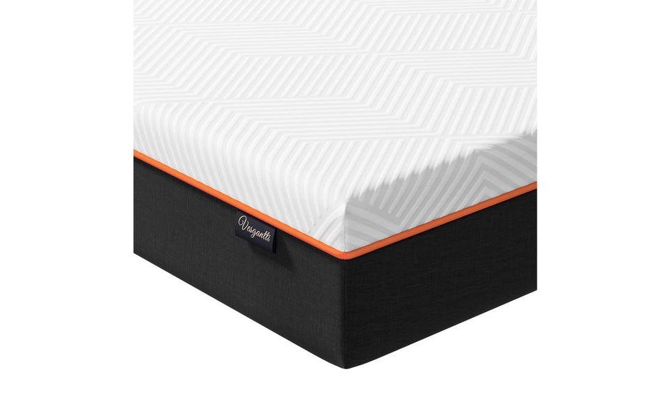 Vesgantti 16/18/20cm Gel Memory Foam Mattress for Cool Sleep & Pressure Relief - Medium, CertiPUR-US Certified