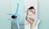 dosleeps Single Mattress 3FT 9-Zone Pocket Sprung Mattress with Memory Foam and Tencel Fabric - Orthopaedic Mattress - Thickness:9.4 Inch,White