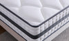 Twirest Double Mattress, Hybrid Memory Foam and Spring Mattress, Zonal Support, Decompression, Medium Firm, Soft and Breathable Cloth, Mattress-in-Box, 135x190x22cm