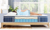 TeQsli 4FT6 Double Mattress, 10.6 Inch Memory Foam Sprung Hybrid Mattress for Pressure Relief & Edge Support, 9-Zone Support Orthopedic Mattress Medium Firm with Skin-Friendly Fabric 135x190x27cm Visit the TeQsli Store