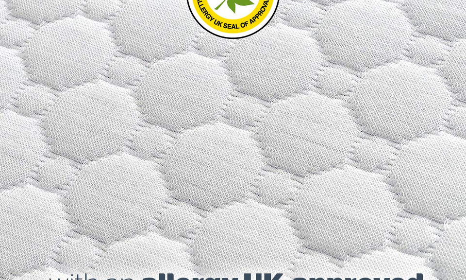 Silentnight 7 Zone Memory Foam Rolled Mattress | Made in the UK | |Medium Firm |King,White