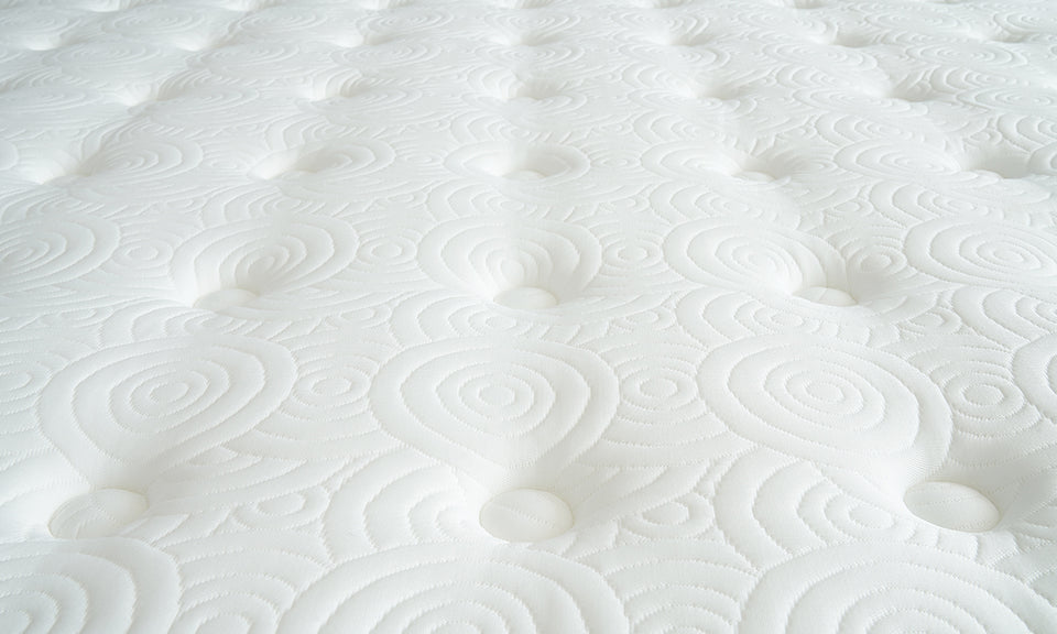 Vesgantti 10.6 Inch Pocket Sprung Mattress with Breathable Foam and Individually Pocket Spring - Medium, Upgraded Pillow Top Collection