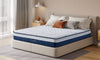 Vesgantti 10 Inch Hybrid Mattress with Breathable Memory Foam and Individual Pocket Spring-Medium Firm