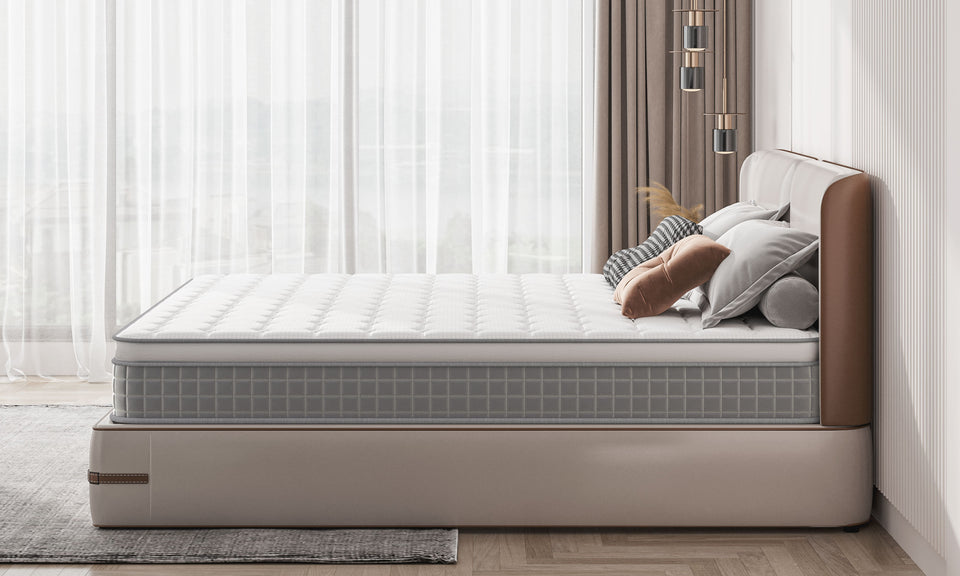 Vesgantti Nova Fashion Hybrid Mattress 9.6 Inch  Euro(Box) Top Mattress Series