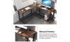 Dripex Corner Computer Desk, L Shaped Corner Gaming Desk for PC with CPU Stand