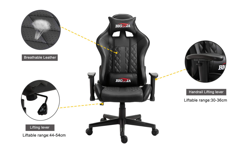 Bigzzia Ergonomic  PC & Racing Game Chair-172 Degree