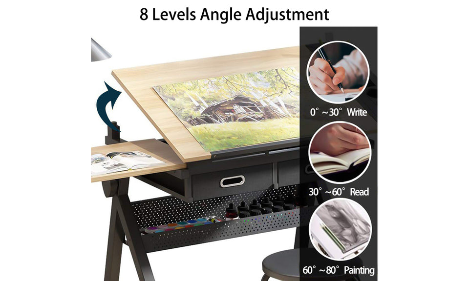 Dripex Adjustable Drawing Table