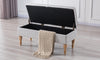  Upholstered Storage Bench.