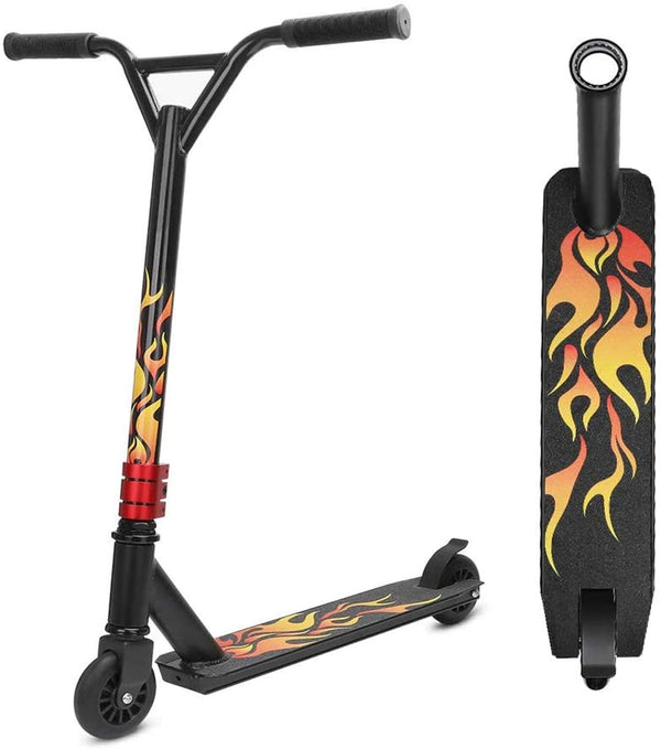 YoleoStore Stunt Scooter,Freestyle Trick Scooter with ABEC 7 ball bearings,Teenage Sport Scooter,Kick Scooter with Lightweight Aluminium Deck