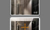Dripex Illuminated Backlit LED Bathroom Mirror, 600*800 MM Bluetooth Bathroom Mirrors with Dimmable LED Lights and Demister Pad, Horizontal/Vertical