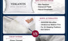 Vesgantti Pillows  Medium Firm 100% Cotton Cover, Down Alternative Filled - Anti Allergy Ultrabounce Pillows