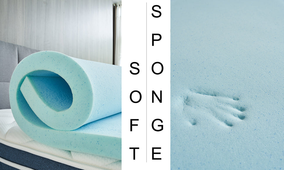Vesgantti 5CM Memory Foam Mattress Topper