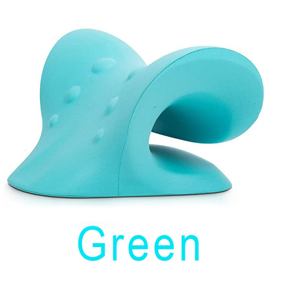 Neck And Shoulder Relaxer Cervical Traction Device Relief And Cervical Spine Alignment Chiropractic Pillow Neck Stretcher