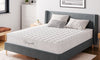 Vesgantti 10 Inch Hybrid Mattress with Breathable Memory Foam and Individually Pocket Spring - Medium Firm, White