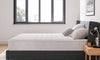 Vesgantti 10 Inch Hybrid Mattress with Breathable Memory Foam and Individually Pocket Spring - Medium Firm, White