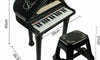 31 Key Princess Grand Piano Toy for Kids Boy Girl Children w/ Stool & Microphone